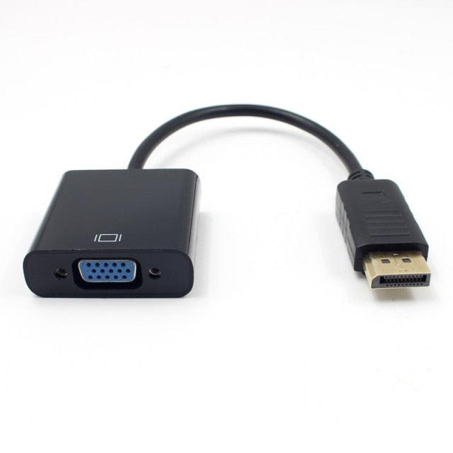 DP to VGA Video Adapter - 1080p Thunderbolt Compatible