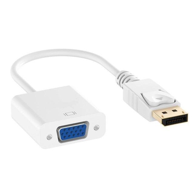 DP to VGA Video Adapter - 1080p Thunderbolt Compatible