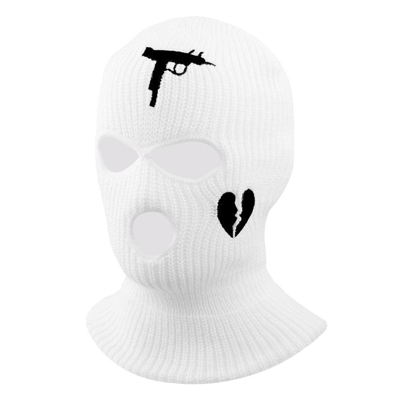 Mascarilla Balaclava Bordada Premium para Actividades de Invierno