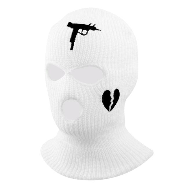 Mascarilla Balaclava Bordada Premium para Actividades de Invierno