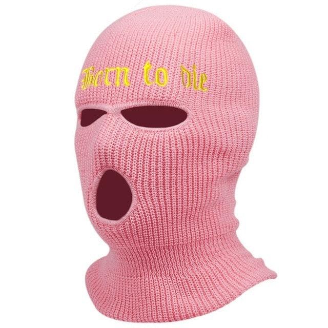 Mascarilla Balaclava Bordada Premium para Actividades de Invierno