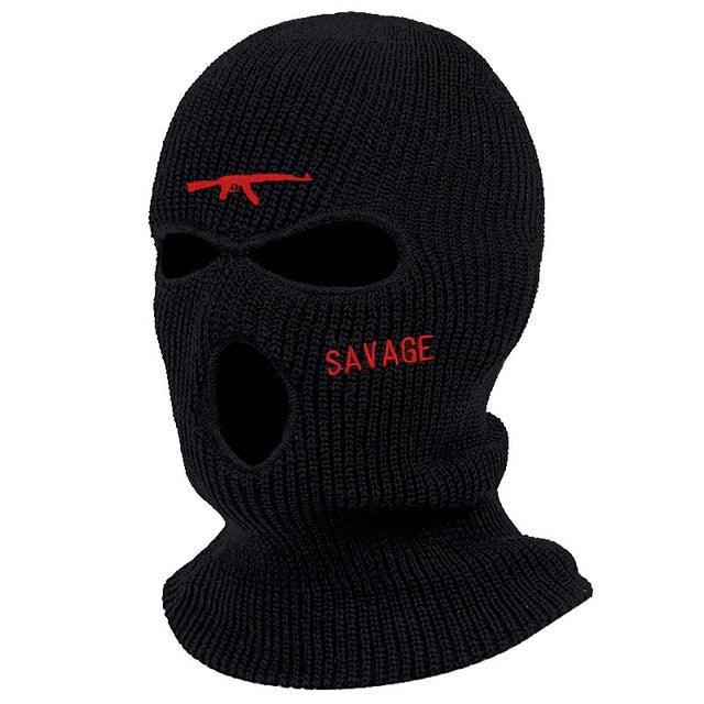Mascarilla Balaclava Bordada Premium para Actividades de Invierno
