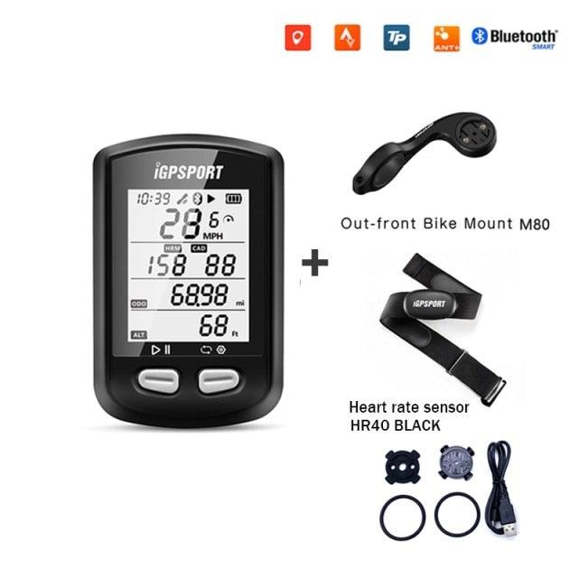 Ordinateur de vélo GPS sans fil premium - Conception étanche