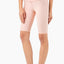 Shorts de cyclisme taille haute au toucher seconde peau pour femmes