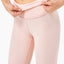 Shorts de cyclisme taille haute au toucher seconde peau pour femmes