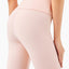 Shorts de cyclisme taille haute au toucher seconde peau pour femmes