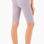 Shorts de cyclisme taille haute au toucher seconde peau pour femmes