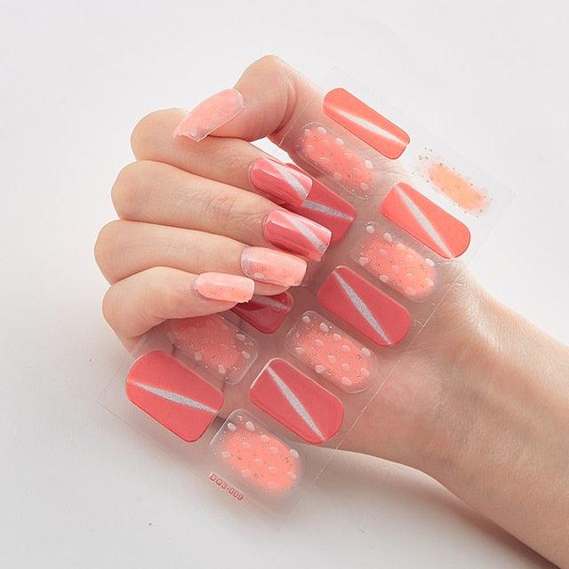 Autocollants de Nail Art Autocollants de Luxe pour des Designs Élégants