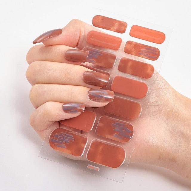 Autocollants de Nail Art Autocollants de Luxe pour des Designs Élégants