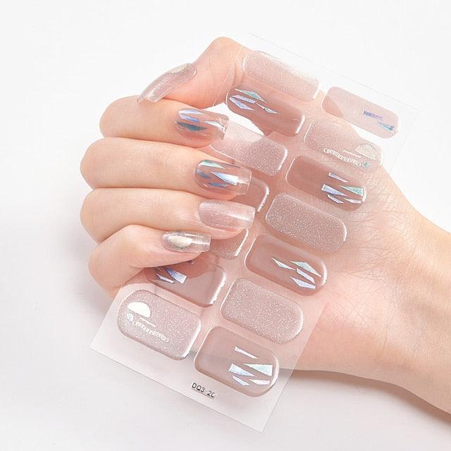 Autocollants de Nail Art Autocollants de Luxe pour des Designs Élégants