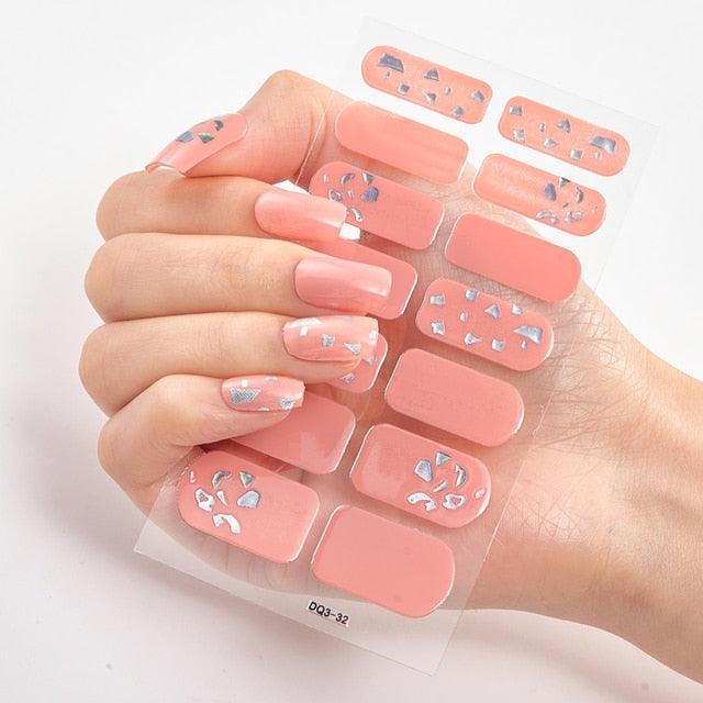 Autocollants de Nail Art Autocollants de Luxe pour des Designs Élégants