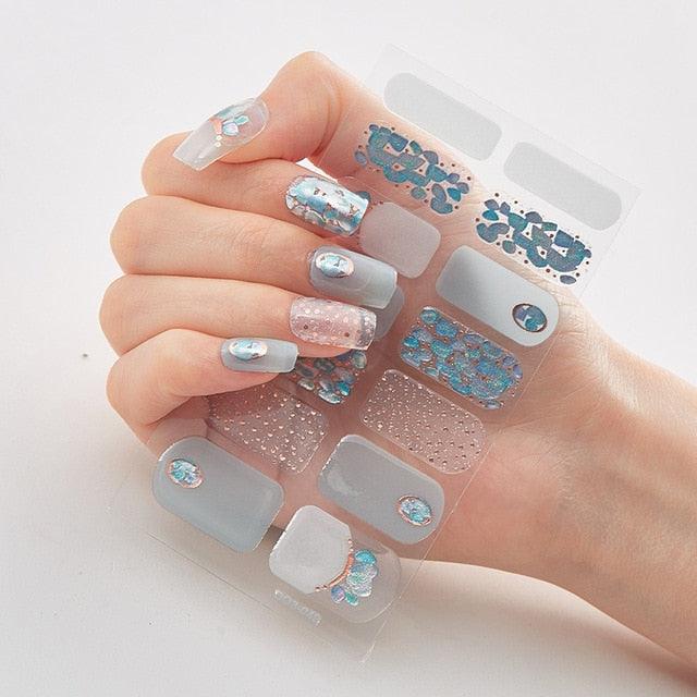 Autocollants de Nail Art Autocollants de Luxe pour des Designs Élégants