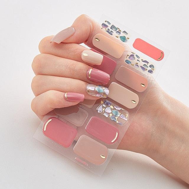 Autocollants de Nail Art Autocollants de Luxe pour des Designs Élégants