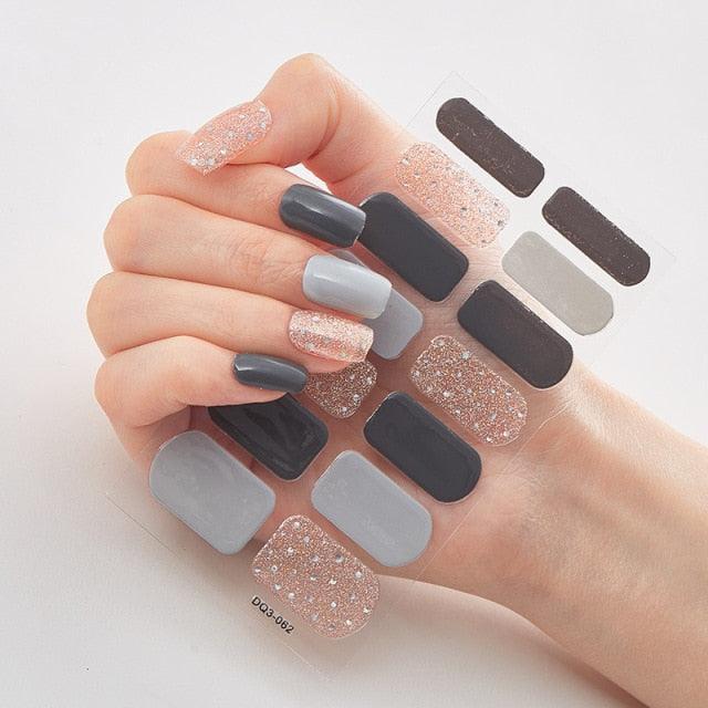 Autocollants de Nail Art Autocollants de Luxe pour des Designs Élégants