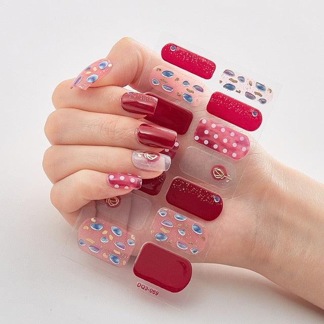 Autocollants de Nail Art Autocollants de Luxe pour des Designs Élégants
