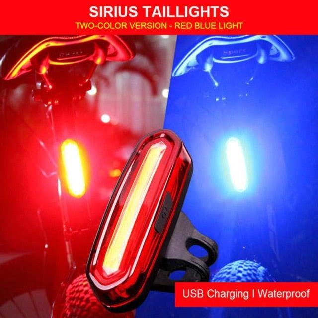 Ultra Bright USB Rechargeable LED Bike Tail Light