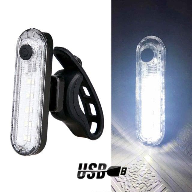 Ultra Bright USB Rechargeable LED Bike Tail Light