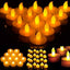 12-Pack Battery Operated LED Tea Light Candles
