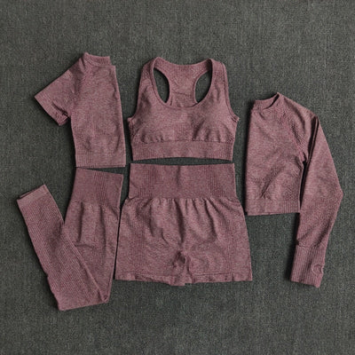 FlexFit Seamless Women’s Yoga Set: Comfort & Style