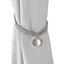 Elegant Crystal Bead Curtain Tiebacks - Decorative Holders for Home & Office - Korvel