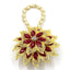 Elegant Crystal Curtain Tiebacks with Magnetic Holders