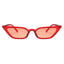 Small Leopard Cat Eye Sunglasses - Vintage UV Protection