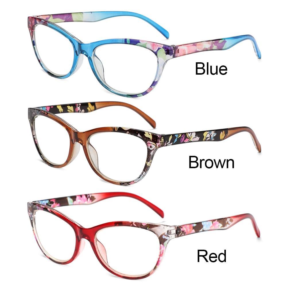 Stylish Cat Eye Reading Glasses for Men and Women - Lightweight Anti-Glare Eyewear with Blue Light Protection (+1.00 to +4.0) - Korvel
