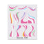 Rainbow Wave Love Heart Pattern Nail Art Decals