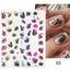 Elegant White Flower Lace Nail Art Stickers