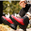 Chaussures de randonnée imperméables camouflage pour hommes avec soutien de la cheville