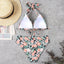 Elegant High Waist Push Up Bikini Set for Women