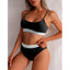 Ensemble de Bikini Taille Haute Premium pour Femmes