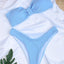Elegant One-Shoulder Bikini Set for Women