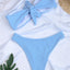 Elegant One-Shoulder Bikini Set for Women