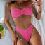 Elegant One-Shoulder Bikini Set for Women