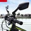 Adjustable Bicycle Handlebar Rear View Mirror for Safe Cycling