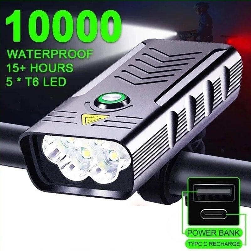 Premium USB Rechargeable Bicycle Light - Waterproof & Bright