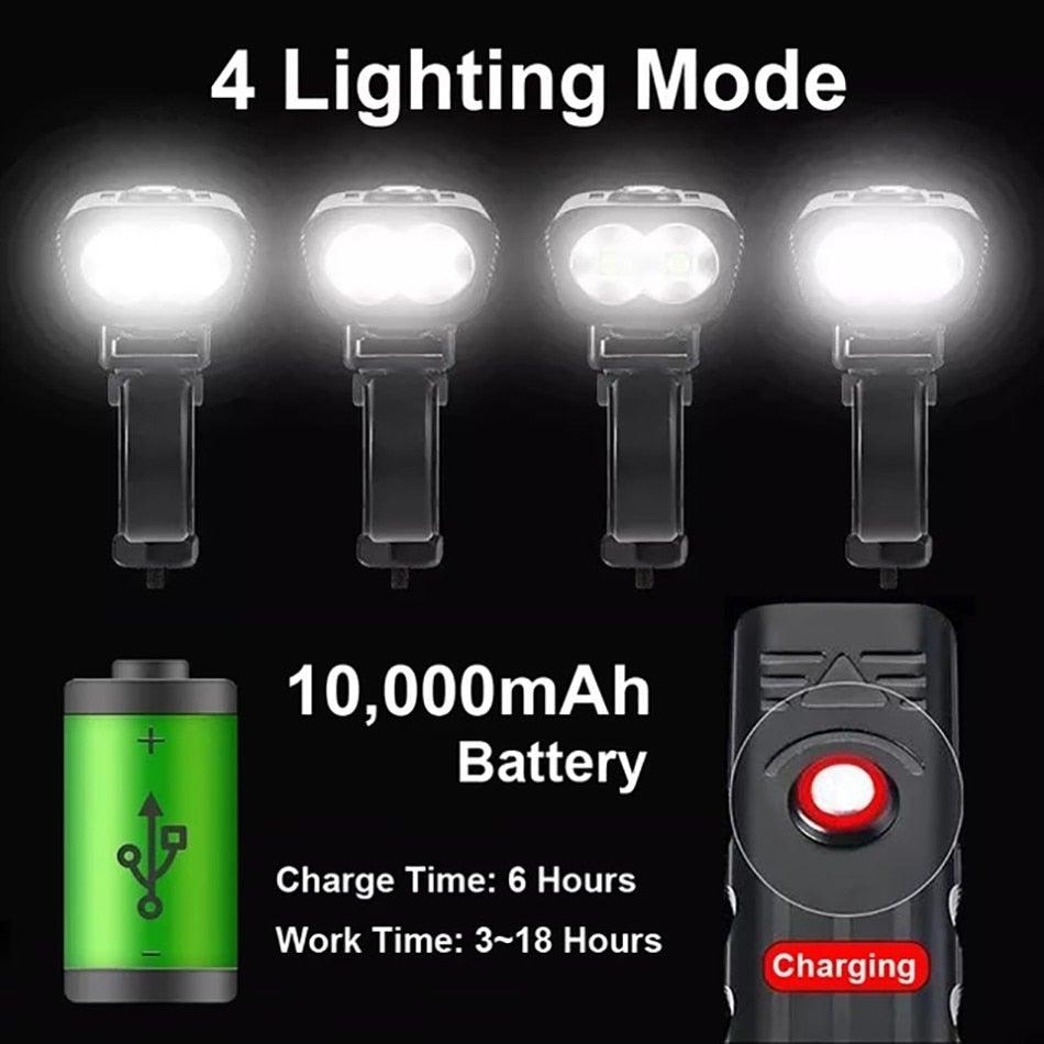 Premium USB Rechargeable Bicycle Light - Waterproof & Bright