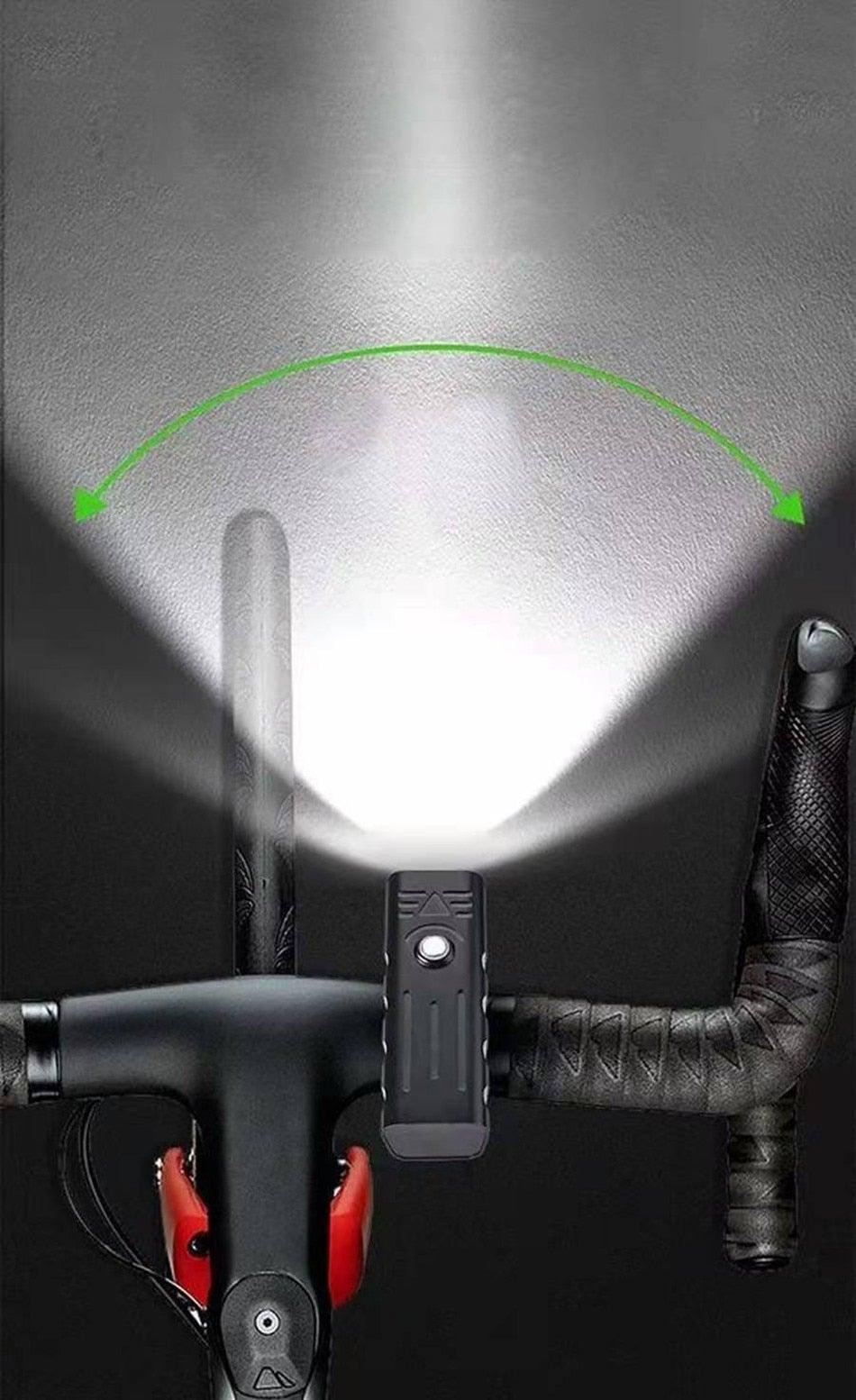 Premium USB Rechargeable Bicycle Light - Waterproof & Bright
