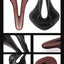 Bike Saddle Hollow Bicycle Cushion One-Piece PU Leather Soft Comfortable Seat For Men Women Road Mountain Cycling Saddles Bicycle Seat Waterproof Comfortable Road Bike Saddle Memory Foam Padded Replacement For Road Bikes - Korvel