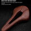 Bike Saddle Hollow Bicycle Cushion One-Piece PU Leather Soft Comfortable Seat For Men Women Road Mountain Cycling Saddles Bicycle Seat Waterproof Comfortable Road Bike Saddle Memory Foam Padded Replacement For Road Bikes - Korvel