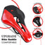 Premium Leather Bicycle Saddle for Comfort and Performance