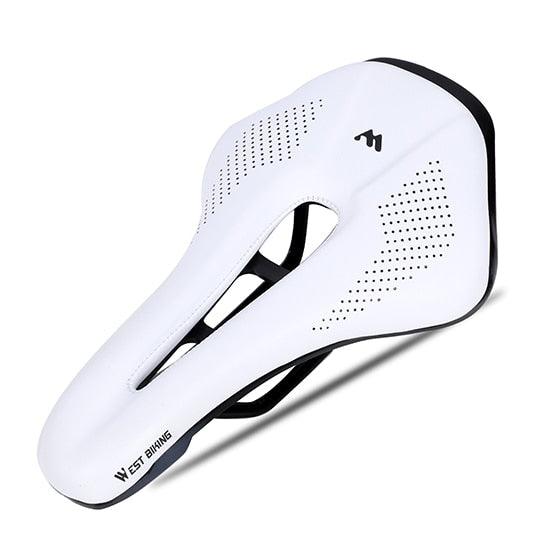 Premium Leather Bicycle Saddle for Comfort and Performance