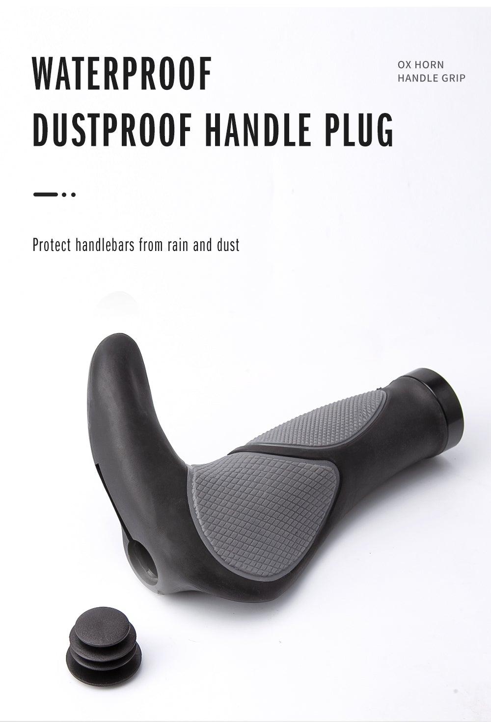 Poignées de Guidon de Vélo Étanches Ergonomiques - Design Antidérapant