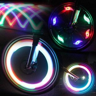 1PCS New Bike Spoke Light Mini Plastic LED Bicycle Wheel Spoke Light Flash Modes Waterproof LED Bicycle Spoke Light Changes Patterns Fashion Bicycle Rim Lights For Bike - Korvel
