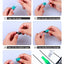 1PCS New Bike Spoke Light Mini Plastic LED Bicycle Wheel Spoke Light Flash Modes Waterproof LED Bicycle Spoke Light Changes Patterns Fashion Bicycle Rim Lights For Bike - Korvel