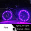 Vibrant Waterproof LED Bike Wheel Lights - Enhance Safety & Style for Night Rides - Korvel