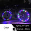 Vibrant Waterproof LED Bike Wheel Lights - Enhance Safety & Style for Night Rides - Korvel