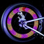 1PC Bike Spoke Light Mini LED Bicycle Wheel Decorative Tire Valve Caps Lamp Cycling Warning Lights LED Bicycle Wheel Lights Neon Flashing Lamp Glow In The Dark Cool Safe Accessories - Korvel