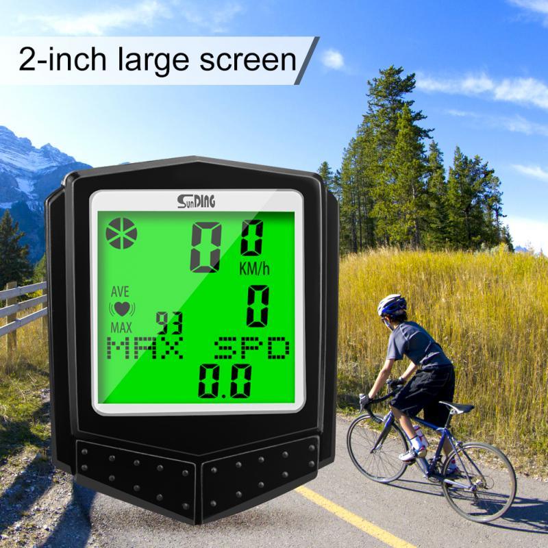 Premium Wireless Bicycle Computer with Backlit Display
